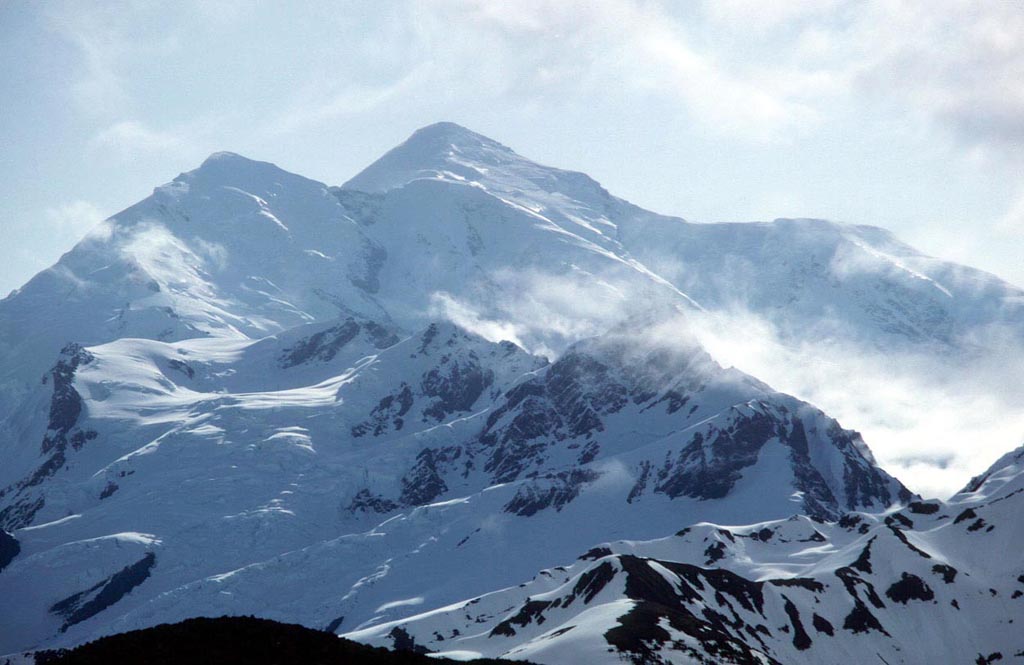 Mt. Fairweather from the Fairweather Glacier.